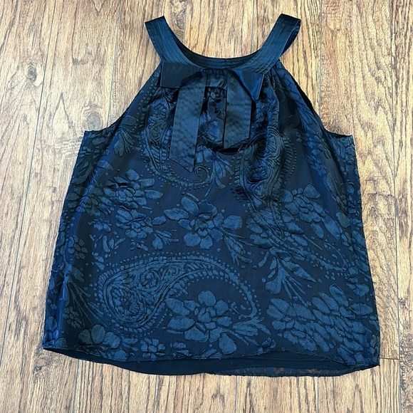 Women’s Banana Republic tank top blouse shirt floral business casual boho NWOT M - Picture 5 of 7